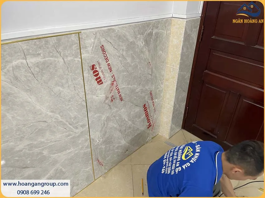 Ốp Tường Lamri PVC Giả Bê Tông Kosmos Cho Nhà Ở Điểm Nhấn Cho Không Gian Ốp Tường Lamri PVC Giả Bê Tông Kosmos Cho Nhà Ở Điểm Nhấn Cho Không Gian